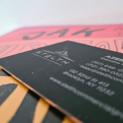 Luxury Business Cards X 6