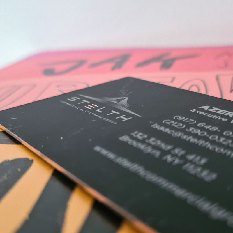 Luxury Business Cards X 6
